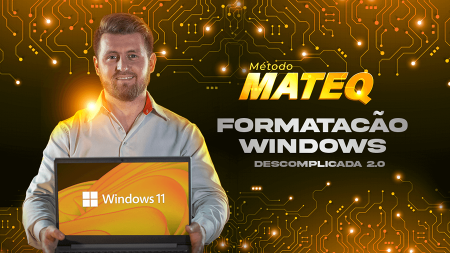 Capa do curso Formatação Windows Descomplicada 2.0