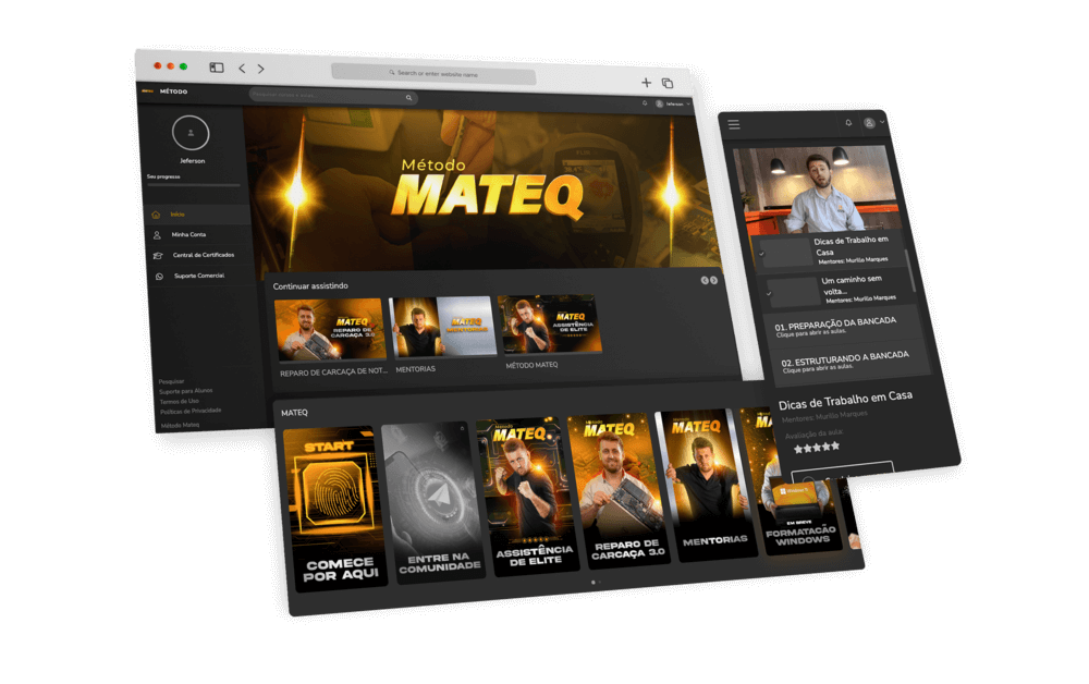 Capa do curso Método MATEQ — Curso Completo